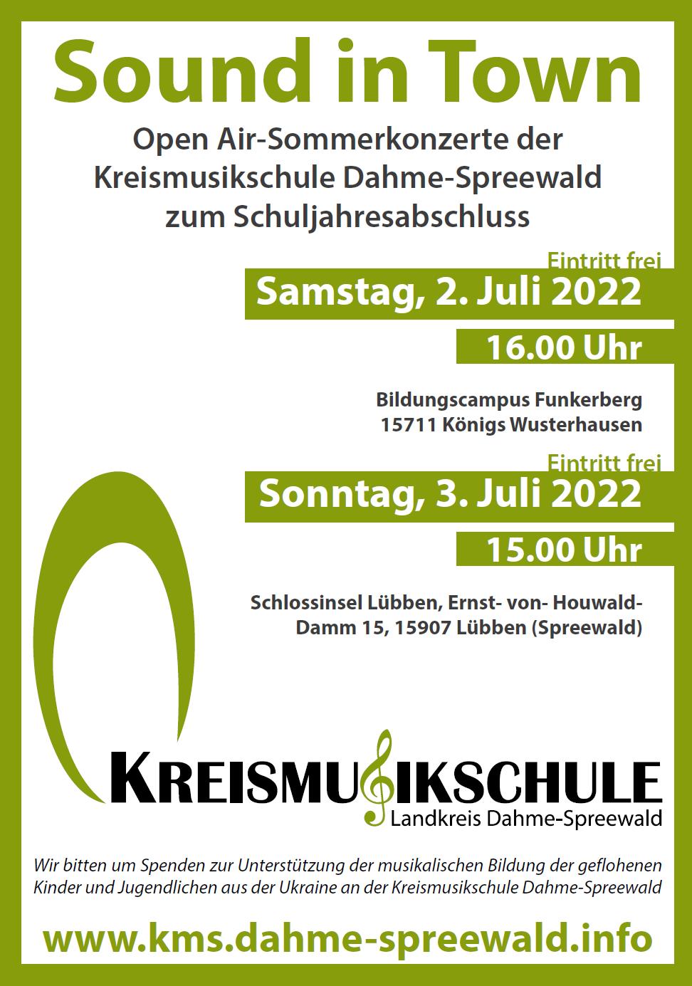 Sound in Town_Plakat